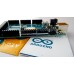 Arduino Mega 2560 Development board with breadboard, breadboard platform and USB Calbe