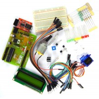 Builder's Kit by Robo India for Arduino with R-Board programmed as Arduino UNO