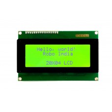 20x04 Green LCD with female Header Pins