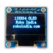 Yellow Blue OLED 128x64 for Arduino, Raspberry Pi, ESP8266, Node MCU