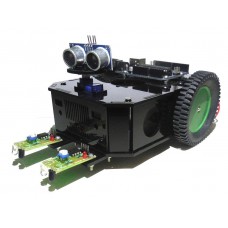 Robo India Arduino Based Obstacle Avoiding Robot Kit with Original Arduino UNO