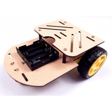Smart Car double layer Robotic Chassis - 2 wheel drive for Arduino, ESP8266 and Raspberry Pi