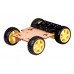 4 wheel drive 4 WD Smart Car Chassis/Racing Car/Robot Car Chassis for Arduino - Include Wheels/Motors/Battery Holder