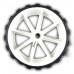 10 x 4 CM Robot Wheels (tyres) for 6 mm shaft Geared DC motor - 2 Pcs