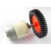 7 x 2 CM Robot Wheels (tyres) for 6 mm shaft Geared DC motor - 2 Pcs