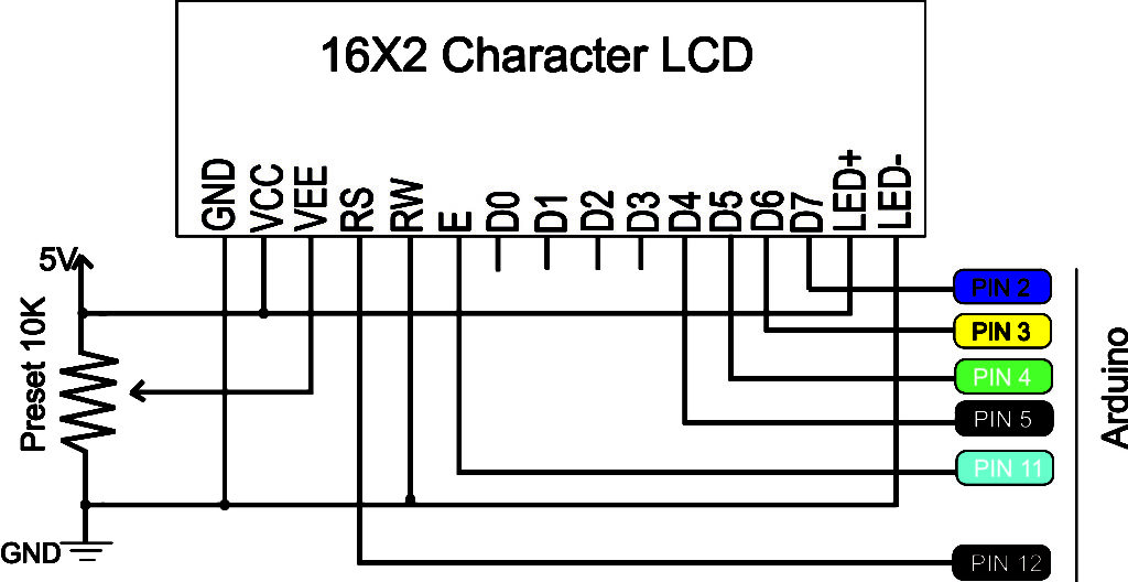 Arduino Lcd Display 16x2 Schematic 0536