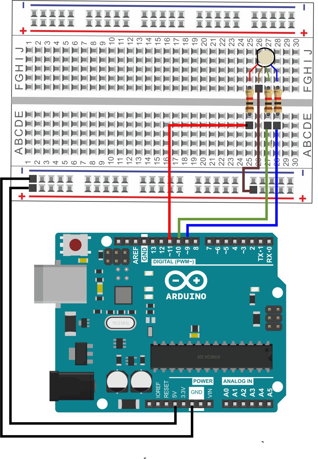 Arduino-rgb-led-2 - Robo India || Tutorials || Learn Arduino || Robotics