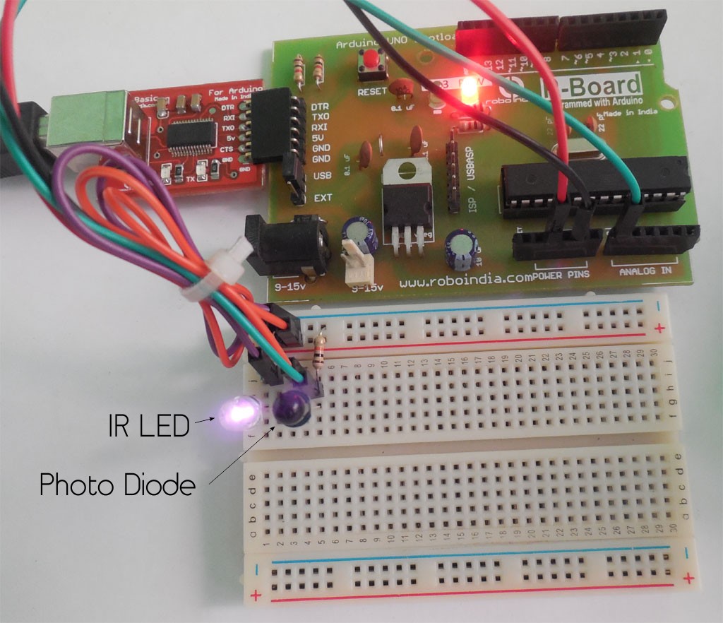 Arduino IR Proximity And Color Detection Sensor Robo India Tutorials Learn Arduino