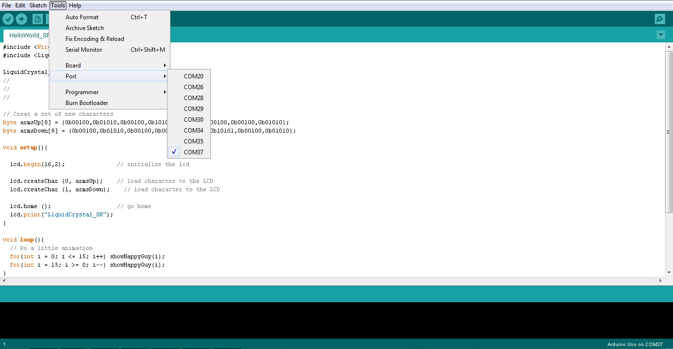 Arduino - LCD | 3 Pin Interfacing. - Robo India || Tutorials || Learn ...