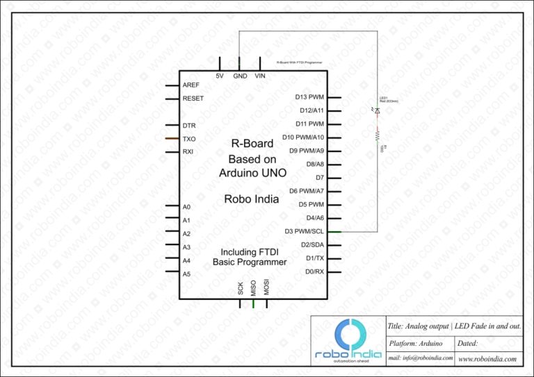 arduino led fade sequence