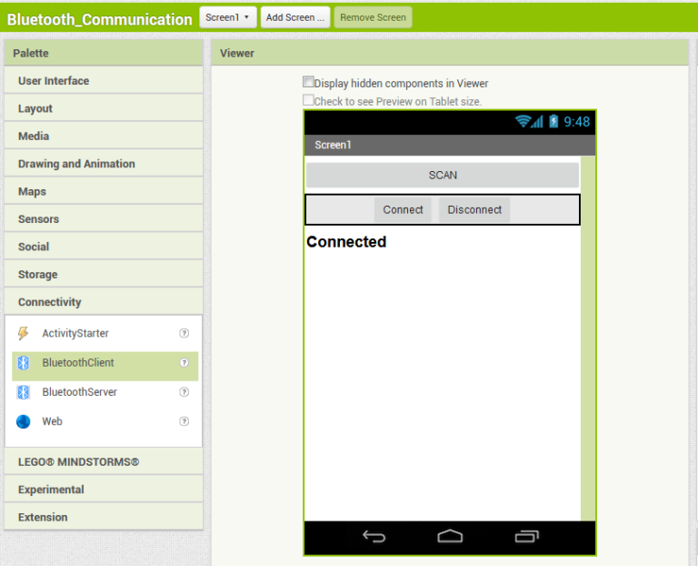 Bluetooth Communication Using MIT App Inventor - Robo India ...