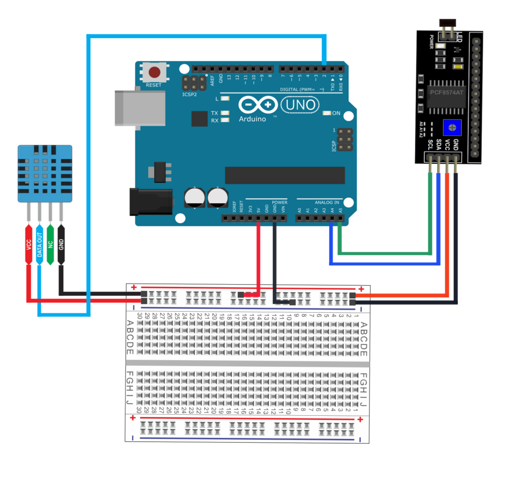 Arduino - Digital Thermometer - Robo India || Tutorials || Learn ...