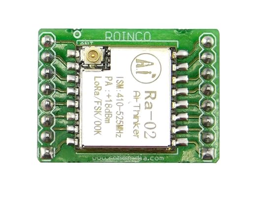 433mhz lora ra02 long range rf wireless module with breakout board and 2.4 ghz antenna (2) 433mhz lora ra02 long range rf wireless module with breakout board and 2.4 ghz antenna (2)