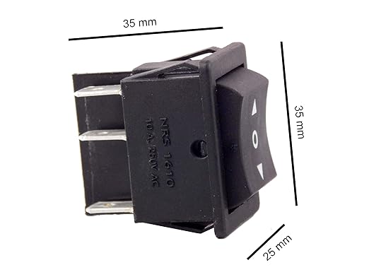 double pole double throw (dpdt) switch for robot control on|off|on black double pole double throw (dpdt) switch for robot control on|off|on black