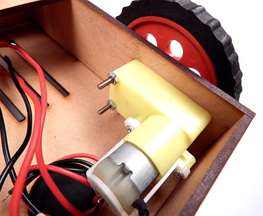 2 wheel drive robot smart car chassis inclined front look without battery holder 2 wheel drive robot smart car chassis inclined front look without battery holder
