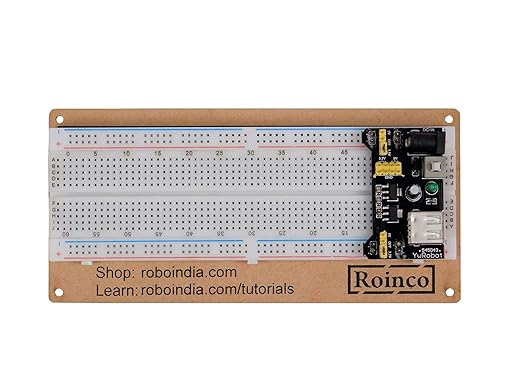 breadboard + power supply + 12v adapter + jumper wire set(mm/mf/ff) + hook up wire + breadboard platform breadboard + power supply + 12v adapter + jumper wire set(mm/mf/ff) + hook up wire + breadboard platform