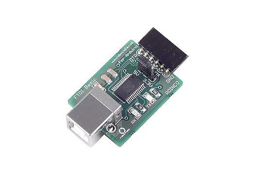 robo india 3.3v ftdi ft232 basic breakout board usb serial (uart) with l type female header for arduino and serial interfacing robo india 3.3v ftdi ft232 basic breakout board usb serial (uart) with l type female header for arduino and serial interfacing