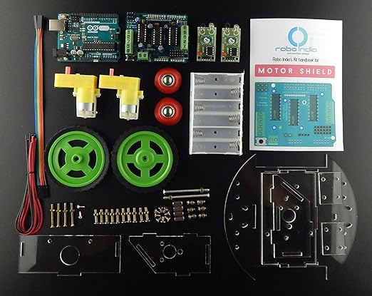 robo india line follower kit on robo india da vinci robot with original arduino uno board robo india line follower kit on robo india da vinci robot with original arduino uno board