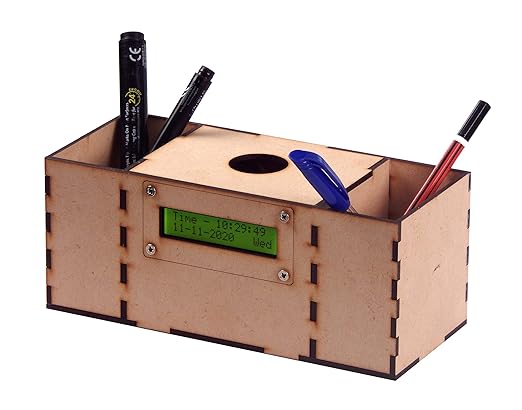 roinco uno smart pen stand kit with multiple projects | diy | stem learning roinco uno smart pen stand kit with multiple projects | diy | stem learning