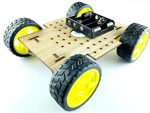 wooden smart car chassis 4 wheel drive for arduino, raspberry pi, nodemcu wooden smart car chassis 4 wheel drive for arduino, raspberry pi, nodemcu