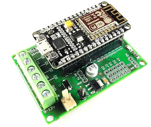 robo india nodemcu motor driver shield with nodemcu robo india nodemcu motor driver shield with nodemcu